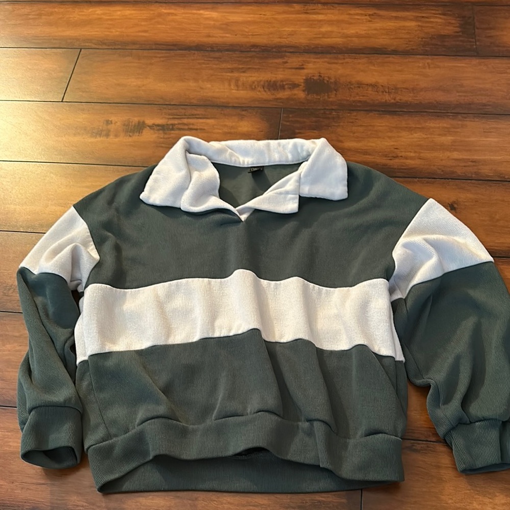 Women's Long Sleeve Color Block Top